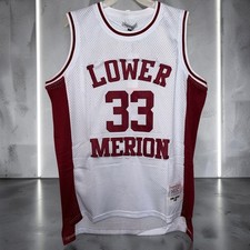 Headgear Classics Kobe Bryant Lower Merion High School Jersey White Maroon L picture
