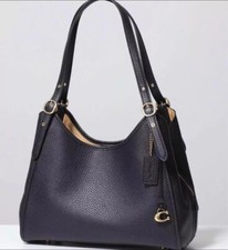 COACH Lori Shoulder Black C4824 Outlet NEW leather picture