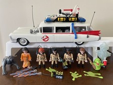 Playmobil Ghostbusters Ecto-1 Complete With Extra Figures, Slimer, Proton Packs picture