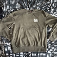 NWOT Wilson Mens Sweatshirt Desert Theme Olive Green L picture