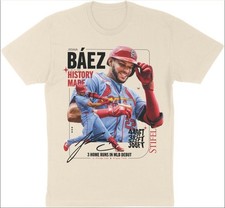 HOT St Cardinals Joshua Baez History Made Shirt Giveaway 08/30 Full Size picture