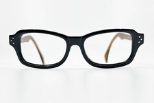 See Eyewear Eyeglasses 2403 C8 Black Brown Square Frame 53-17-145 12411 picture