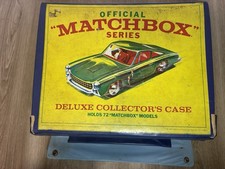 Vintage Matchbox Lesney 46 Car Diecast Lot W/ 1968 Deluxe Case Rare Coke BP picture