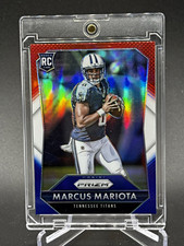 Panini 2015 Prizm Marcus Mariota Red White and Blue Rookie #264 SSP Titans picture