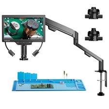 TOMLOV TM3K-3D Max Digital Soldering Microscope 3K 2000X Coin Magnifier Flex Arm picture