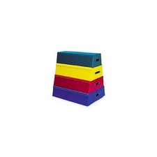 gsc evolution GSC BSN Sports Trapezoid Foam Vaulting Box, Multi-Color picture