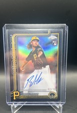 2025 Topps Chrome Update Series - Braxton Ashcraft RC Black Auto /10 Pirates picture