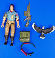 1984 GI Joe Spirit Tracker 100% Complete Original With File Card ARAH picture