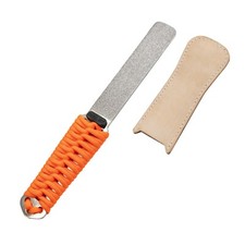 SHARPAL 325/1200# Dual-Grit Diamond Sharpening Stone with Leather Strop,Paracord picture