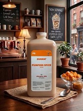 Dunkin Donuts Pumpkin Spice Swirl64 Oz Jug W Pump Exp Dec 2026 (Limited & New) picture