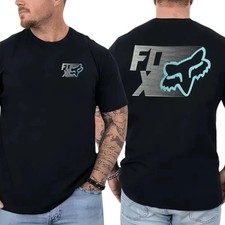Men's T-Shirt Fox Logo Design Pattern Print Comfortable And Versatile Outdoor Ca picture