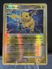 The Pokémon Company Raichu 15/123 Holo Rare Mysterious Treasures 2007 Reverse H… picture