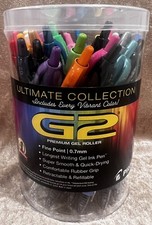 Pilot G2 Premium Gel Roller Pens Fine Point 0.7mm Assorted Colors Tube Of 36 picture