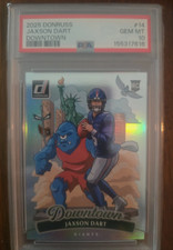 NFL PACK: 2025 JAXSON DART DOWNTOWN PSA 10 picture