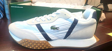 Lacoste L-Spin Evo 125 2 SMA Men's Spikeless Golf Shoes White/Navy US 12 picture