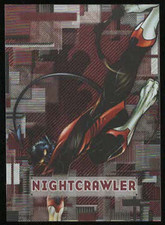 2012 Marvel Beginnings 3 PRIME MICROMOTION Etched Foil #M3-34...NIGHTCRAWLER picture