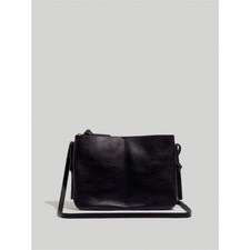 Madewell The Knotted Crossbody Black Leather NWT picture