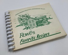 Vintage Virginia Cookbook 1986 Rowe's Favorite Recipes Shenandoah Valley Mildred picture