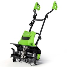 WORKPRO 12.5Amp Electric Corded Tiller Electric Tiller Cultivator 16
