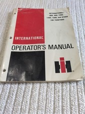 International Harvester Operations Manual - 886, 986, 1086, 1486, 1586, 186 Trac picture