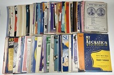 Vintage 1920's-1950's Large Sheet Music Lot Of 115 (1) picture