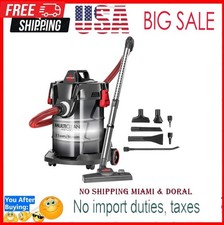Bissell 2035M MultiClean Wet/Dry Garage and Auto Vacuum Cleaner, Red picture