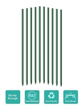 10/20/50/100PCS Garden Stake Sturdy Plant Support for Tomatoes, Pole bean Green picture
