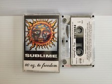 Sublime 40 Oz To Freedom Clear Tape / White Label Cassette 1992 Skunk Rare  picture