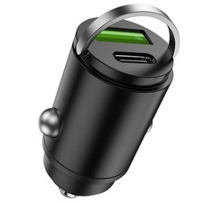 100W USB-C Car Charger, Dual Port PD QC Fast Charging, 12V-24V picture
