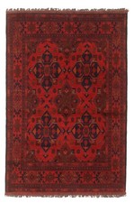 Vintage Traditional Hand-Knotted Area Rug 3'3