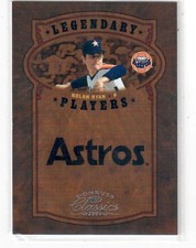 Nolan Ryan   #539/800   2005 Donruss Classics Legendary Players   Astros picture