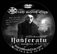Nosferatu - A Symphony of Horror (1922) Fantasy, Silent Horror Movie DVD picture