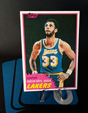 Topps 1981-82 Kareem Abdul-Jabbar #20 Los Angeles Lakers  picture