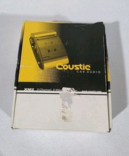 Coustic XM2 2-Channel 2-Way Electronic Crossover Car Audio New Open Box picture
