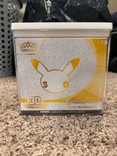 Pokemon Center 30th Celebration Elite Trainer Box ETB Exclusive Sealed Stamped picture