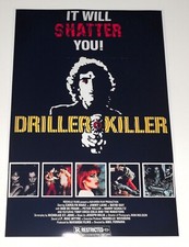 Driller Killer 1979 Abel Ferrara USA Poster 19