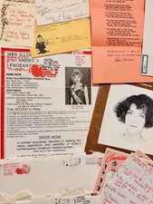 Vintage Miss Illinois America Correspondence Notes Poem Letters Beauty Pageant picture