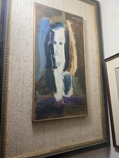 oil painting on board signed 'Strauser '89' By PA ARTIST Sterling Boyd Strauser picture