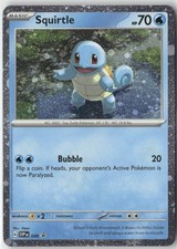 Squirtle (Cosmos Holo) 048 Promo Scarlet & Violet Promo Pokemon Near Mint picture