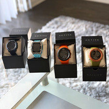 Activa Digital Sport Wristwatch Lot of 4 w/Boxes picture