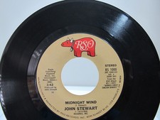 45 RECORD - JOHN STEWART - MIDNIGHT WIND picture