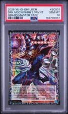 PSA 10 2026 Yu-Gi-Oh TCG Card Game Dark Magician LOCH-SC001 GMR-OF S-Chinese picture