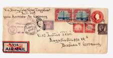 1928 US Graf Zeppelin First Transatlantic Return Flight Cover LZ-127 NY Germany picture