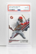 2024 Topps Pristine - Elly De La Cruz RC - Refractor - PSA GEM MT 10 picture