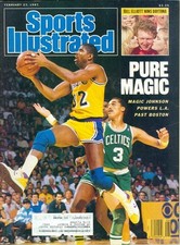 1987 Sports Illustrated: Magic Johnson- Los Angeles Lakers picture