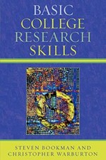 Basic College Research Skills by Bookman  New 9780761835516 Fast - picture