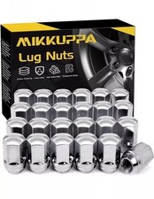 MIKKUPPA M14x1.5 Lug Nuts - One-Piece Chrome OEM Factory Style Large Acorn Seat picture