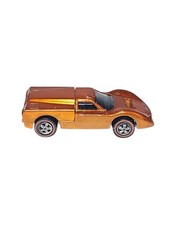 Vintage 1967 Hot Wheels Redline Orange Ford J Car USA Very Nice 1:64 Scale picture