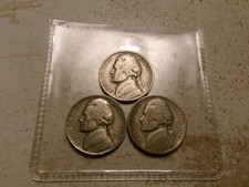 1938-P-D-S JEFFERSON NICKELS READ DESCRIPTION picture