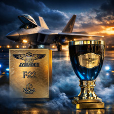 Aviator F22 Eau de Parfum 100ml by Zakat Parfums Luxury Men's Fragrance Long Las picture
